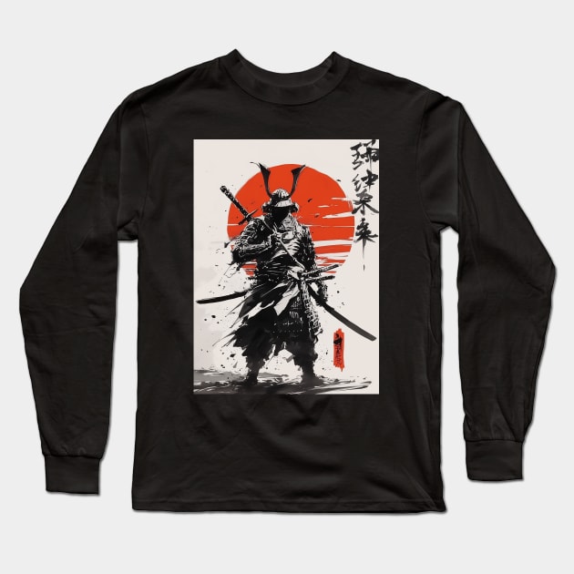 Shogun warrior Long Sleeve T-Shirt by 2ToastDesign